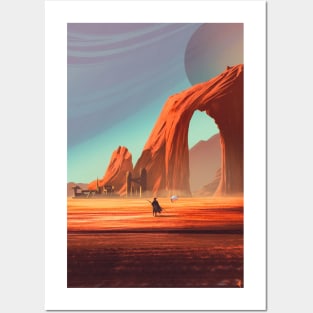 There's No Place Like Home - scifi digital painting design Posters and Art